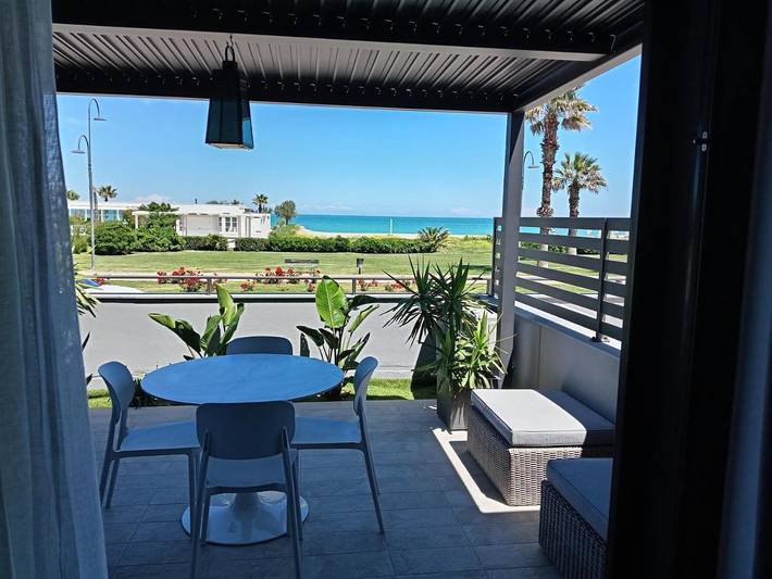Ferienwohnung für 2 Personen, mit Terrasse und Ausblick, mit Haustier in Porto Sant'Elpidio