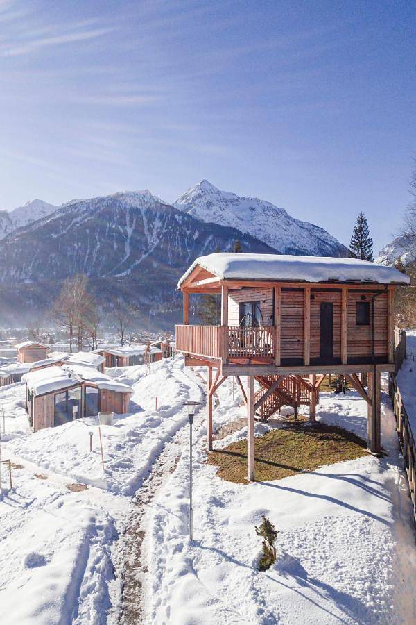 Camping für 4 Personen, mit Ausblick und Garten sowie Kinderpool und Sauna in Österreich - 2