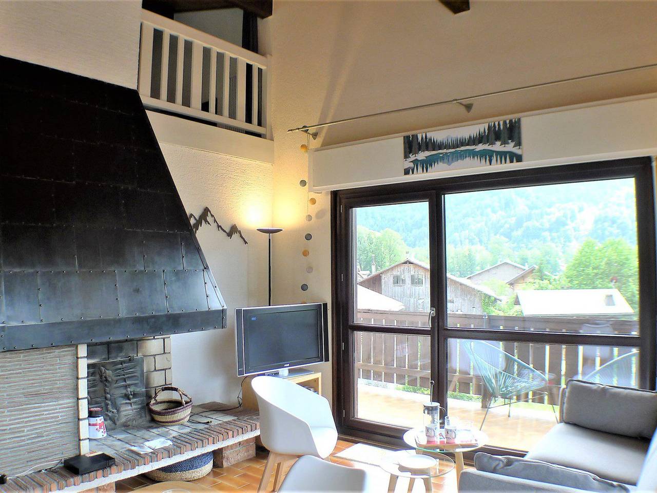 Apartamento entero, Encantador dúplex en el centro de Samoëns con balcón, Wifi y parking in Samoëns, Region Bonneville