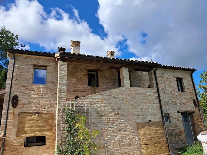 Agriturismo per 5 persone, con Panorama a Mondaino