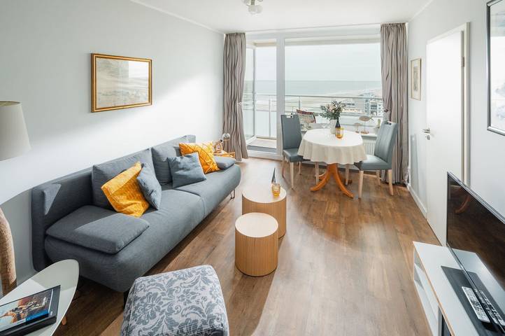 Ferienwohnung für 2 Personen, mit Ausblick und Balkon auf Norderney - 2