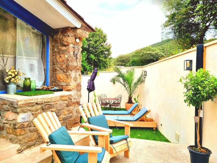 Maison d’hôte pour 4 personnes, avec jardin et vue