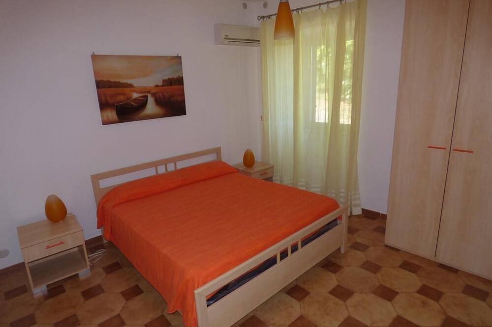 Landhaus mit Blick auf die Äolischen Inseln in Patti, Messina Provinz