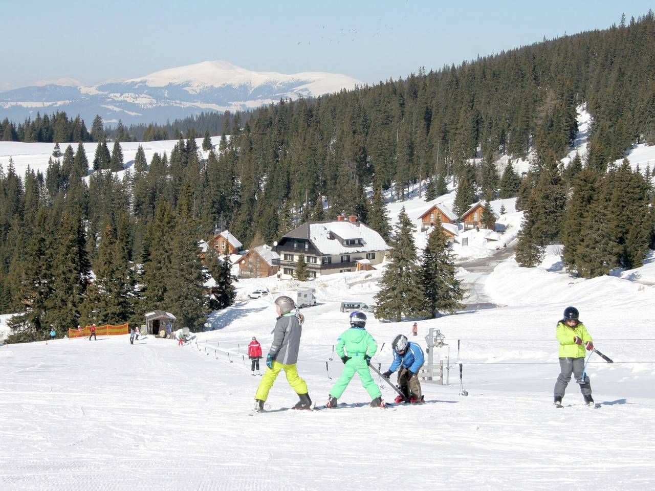 Chalet in Kärnten mit Sauna nahe Skipisten in Unterkärnten