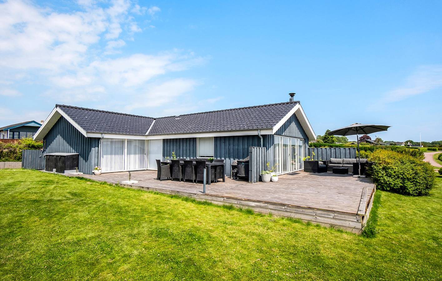 Ferienhaus für 8 Personen mit Terrasse in Horne, Fåborg
