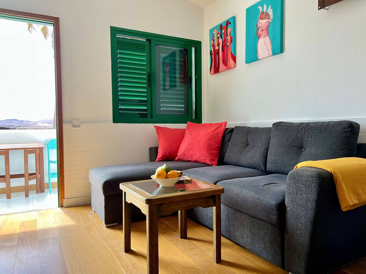 Hel lägenhet, El Islote Chill-out Apartment Directly on Cotillo Beach in El Cotillo, La Oliva