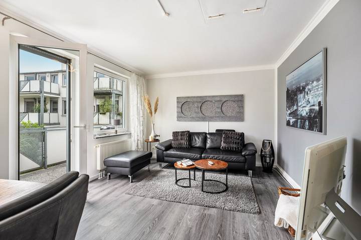 Ferienwohnung für 4 Personen, mit Balkon in Kiel