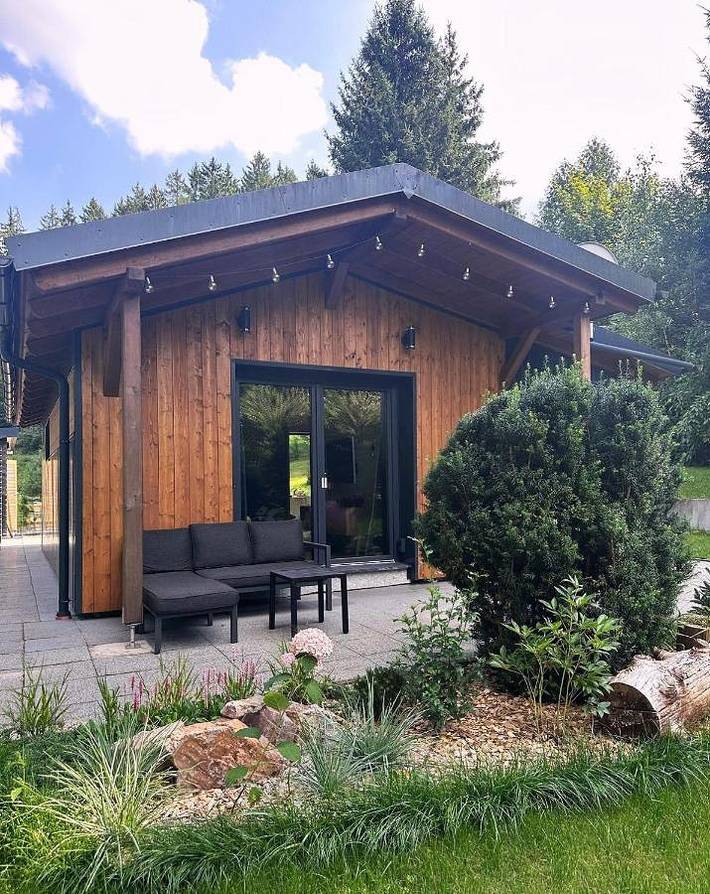 Ferienhaus für 3 Personen, mit Terrasse und Garten sowie Ausblick in Nahetal-Waldau - 2