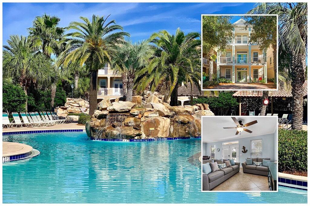 Paradies am Pool! Fordern Sie jetzt die Herbst-19-Angebote an! 6 Bdrm / 3. 5Bad / 16 Schlafplätze in Destin, Emerald Coast
