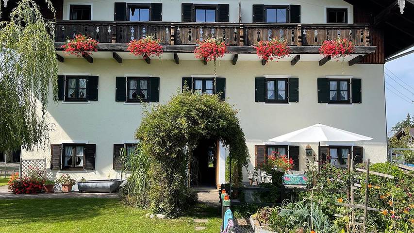 Ferienwohnung für 4 Personen, mit Garten in Frasdorf