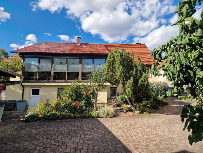 Ferienhaus für 6 Personen, mit Garten in Rudolstadt