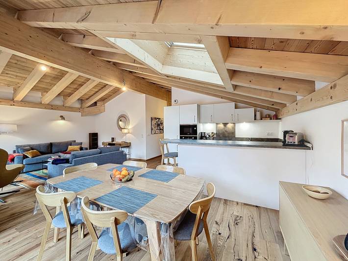 Apartamento entero, Hermoso apartamento de 4 habitaciones en una residencia de lujo en Combloux in Combloux, Pays du Mont-Blanc