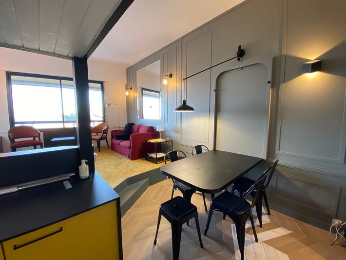 Ganzes Studio, Arcachon: Duplex-Studio am Strand, Stadtzentrum, WLAN, Parkplatz in Arcachon, Arcachon und Umgebung