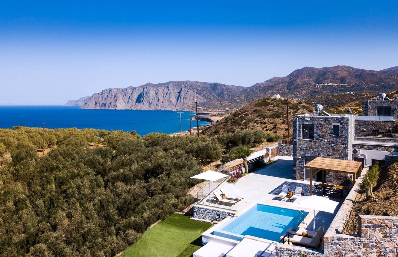 Villa für 6 Personen mit Garten in Lasithi