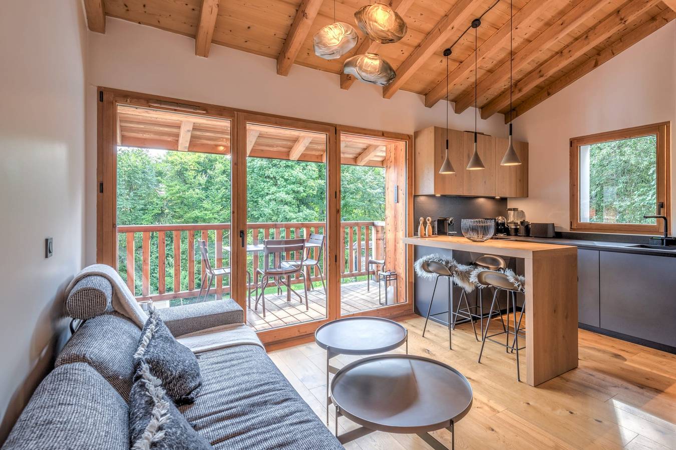 Appartement entier, Appartement Crystal - 4 étoiles - Welkeys in Megève, Pays du Mont-Blanc