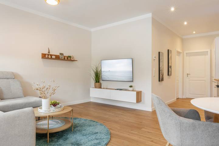 Apartamento vacacional entero, Mellenthin-Lodges "Seeigel" in Burg auf Fehmarn, Isla de Fehmarn