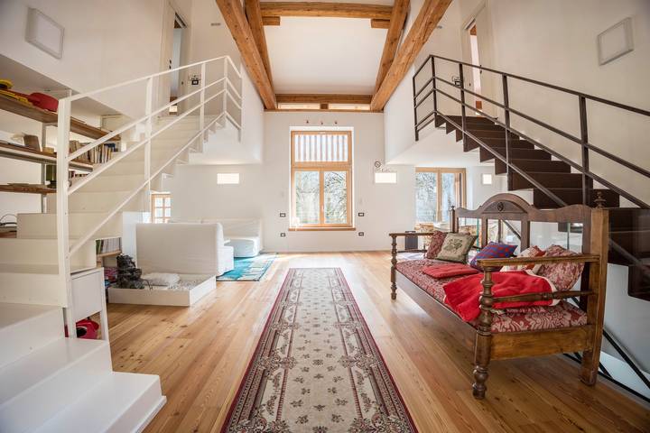 Apartamento "Villa Iagra" com vista para o lago, jardim e Wi-Fi in Tiarno di Sopra, Ledro