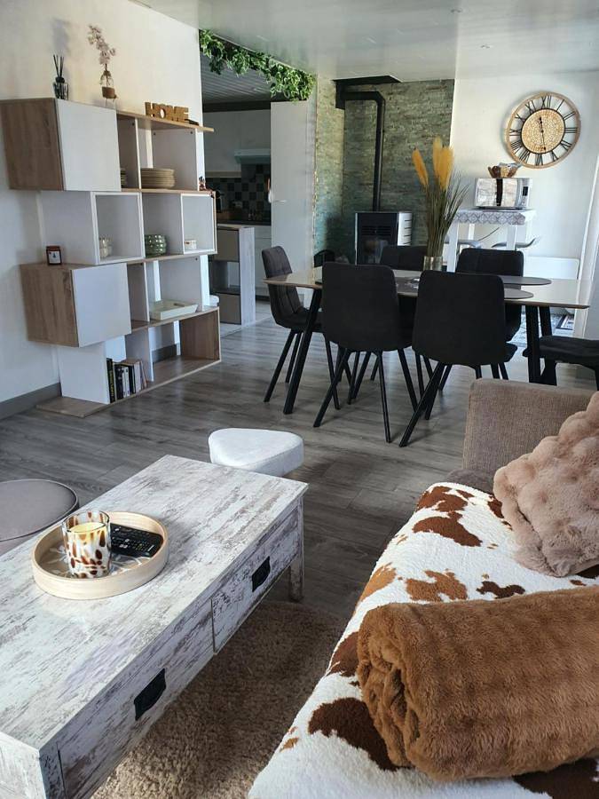 Appartement de vacances pour 4 personnes, avec terrasse et vue, animaux acceptés