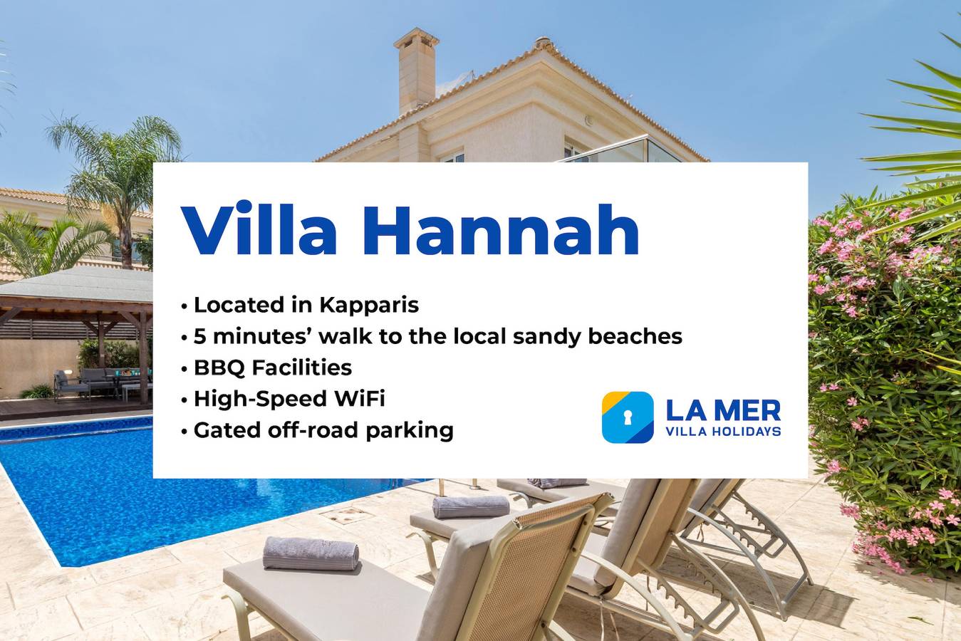 Villa Hannah in Kapari, Südzypern