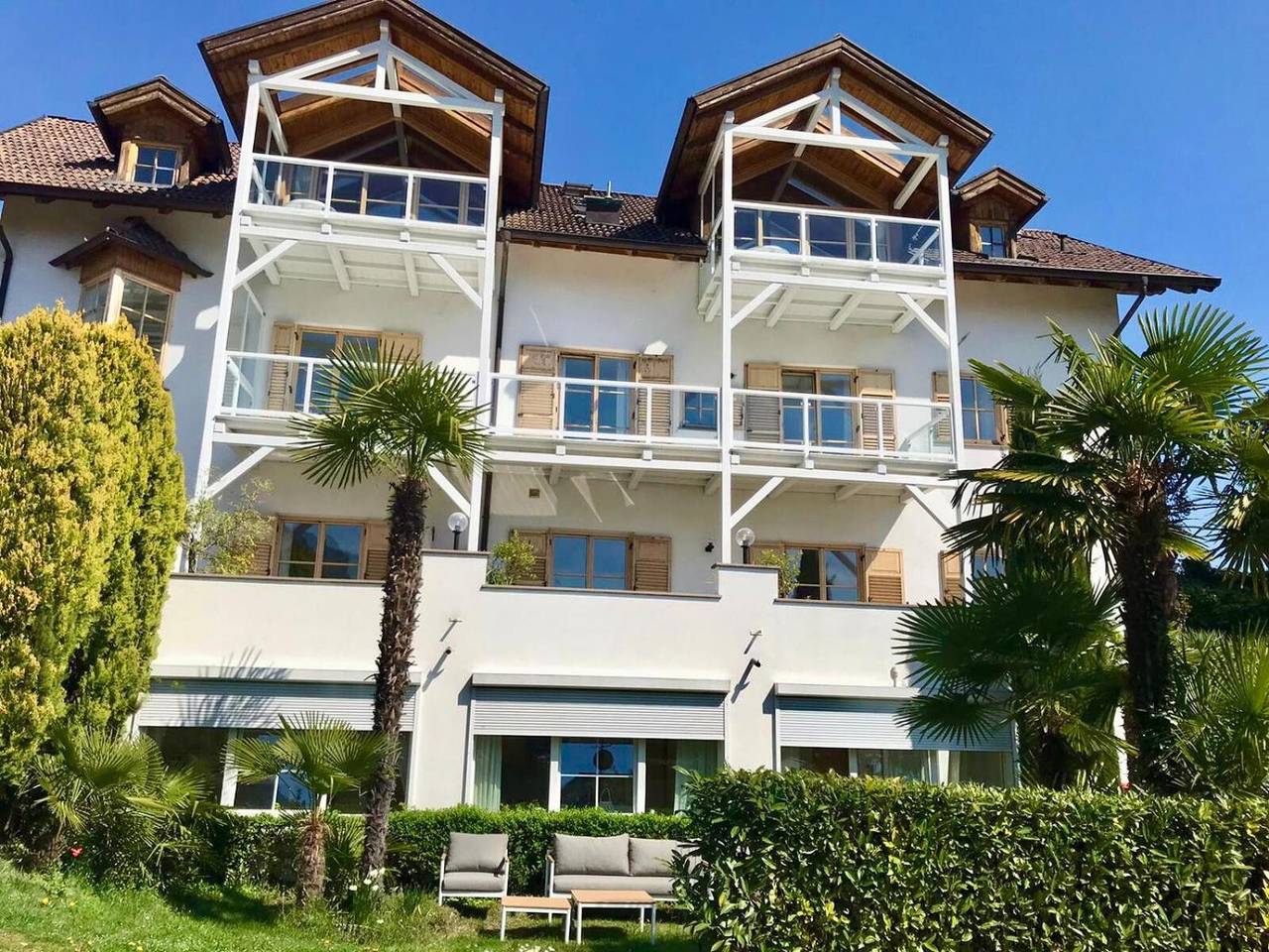 Appartement entier, Appartement Sonnenresidence Alpenhof Dolce Vita avec vue montagne, balcon et Wi-Fi in Termeno sulla Strada del Vino, Massif de Non