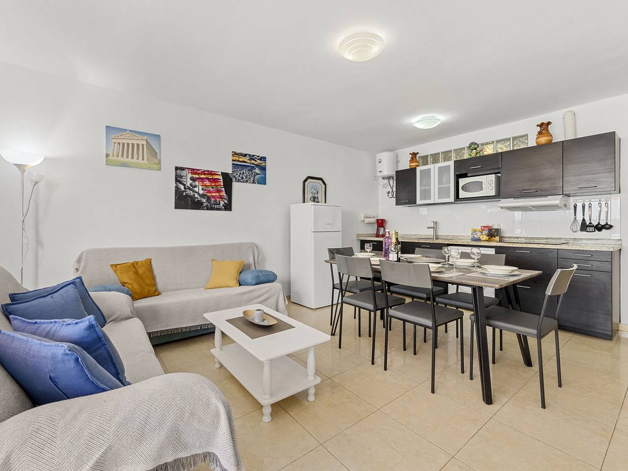 Geheel appartement, Vakantieappartement voor 4 personen met terras in Puerto del Carmen, Tías