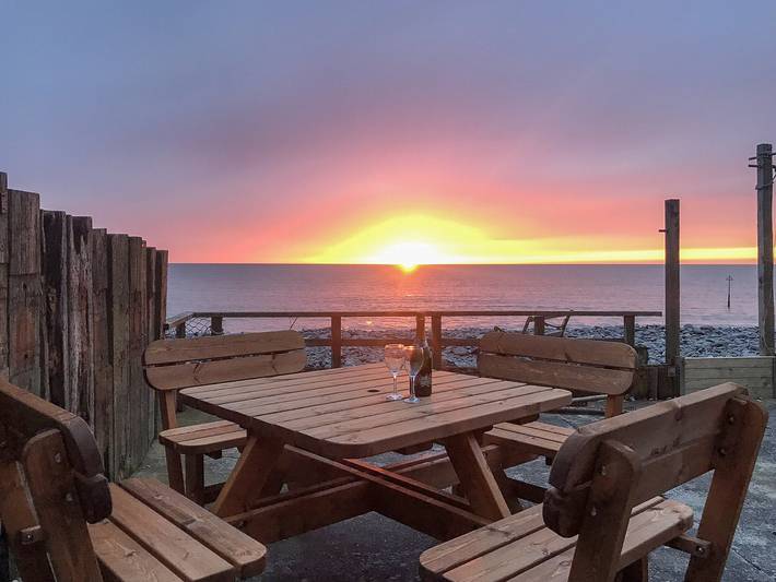 Cottage for 8 people, with garden in Borth