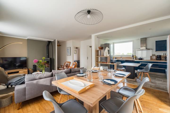 Location de vacances pour 9 personnes, avec jardin et terrasse dans Port Blanc (Penvénan) - 3