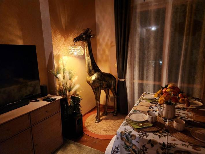 Gîte pour 4 personnes, avec vue et balcon à Triora