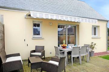 Location de vacances pour 3 personnes, avec jardin et terrasse, animaux acceptés à Vains