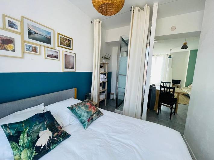 Gîte pour 2 personnes, avec balcon et vue dans Gare De Lille Flandres