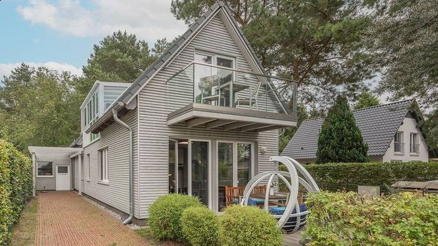 Ferienhaus mit Meerblick für 6 Personen, mit Balkon im Stettiner Haff - 2