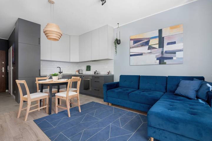 Apartament wakacyjny dla 4 osób, z Ogród w Bydgoszcz