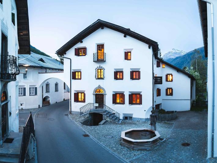 Ferienwohnung für 4 Personen, mit Balkon in Bever - 4