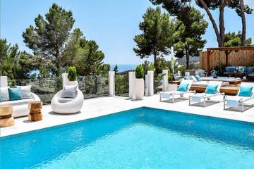 Villa in Sant Josep de sa Talaia, Ibiza Süden für 10 