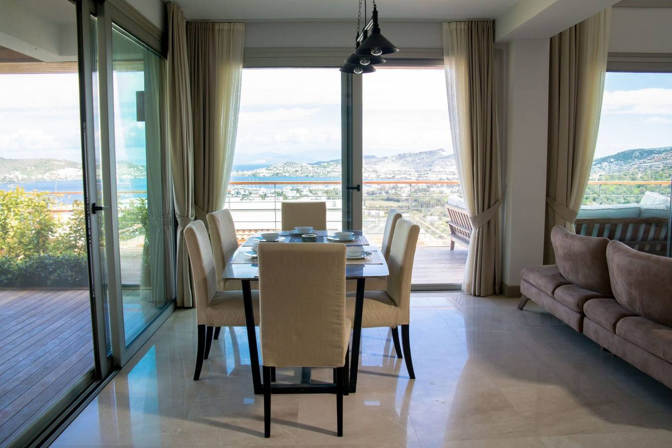 Luxuriöse Villa mit 5 Schlafzimmern, Meerblick und privatem Pool in Bodrum, Türkische Ägäis