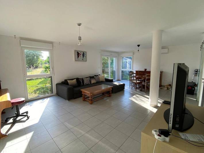 Gîte pour 5 personnes, avec jardin et vue à Bartenheim