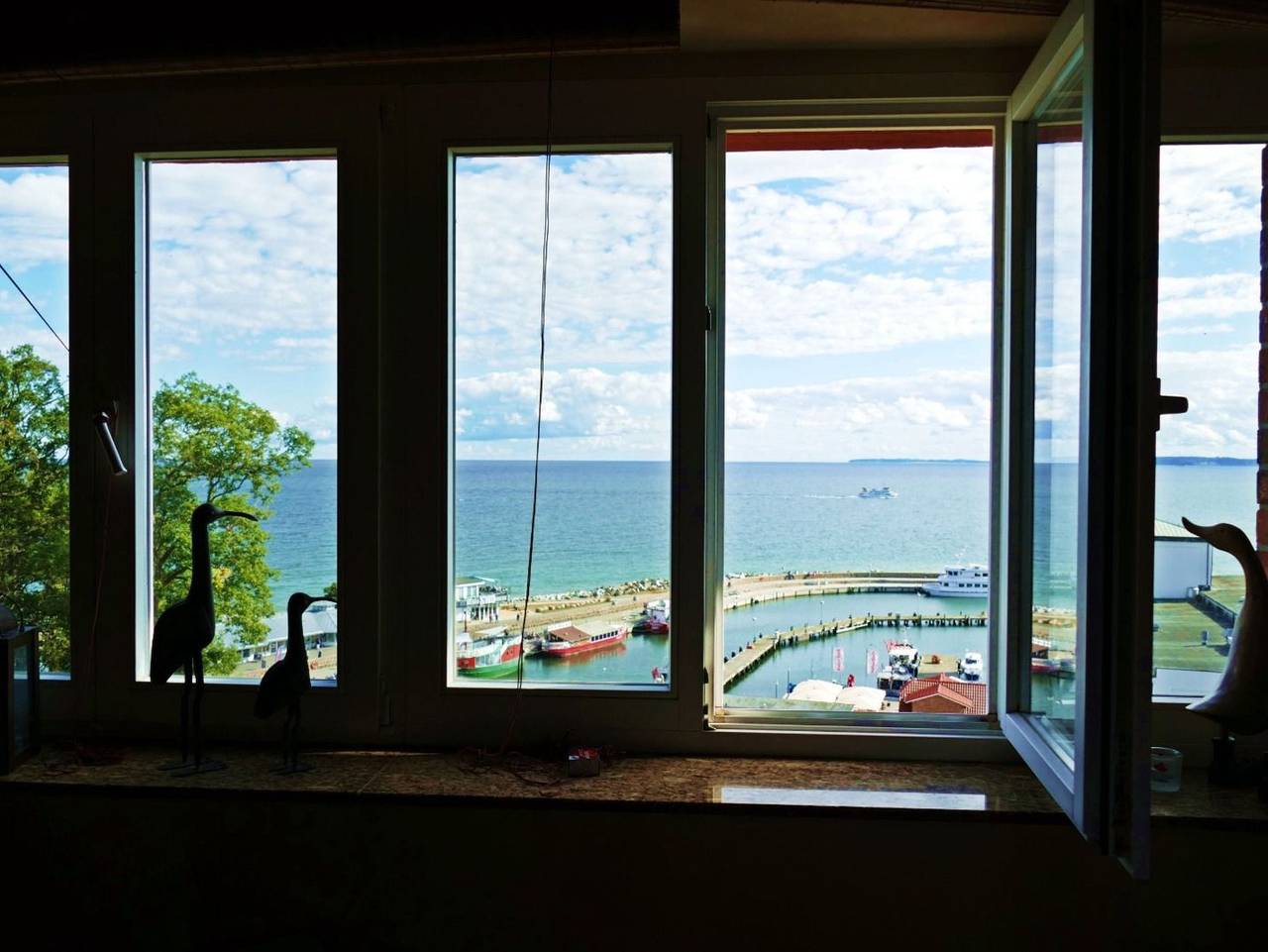 Ganze Ferienwohnung, Spektakulärer Meerblick Lotsenturm Maisonette - Adlerhorst in Sassnitz, Nationalpark Jasmund