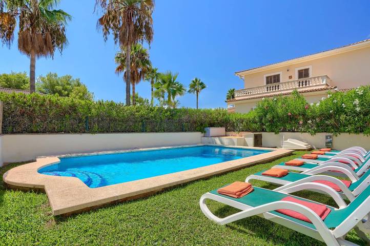 Villa mit pool für 6 Personen, mit Garten in Playa de Muro - 4