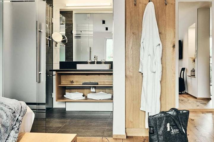 Ferienhaus für 4 Personen, mit Sauna und Garten, mit Haustier