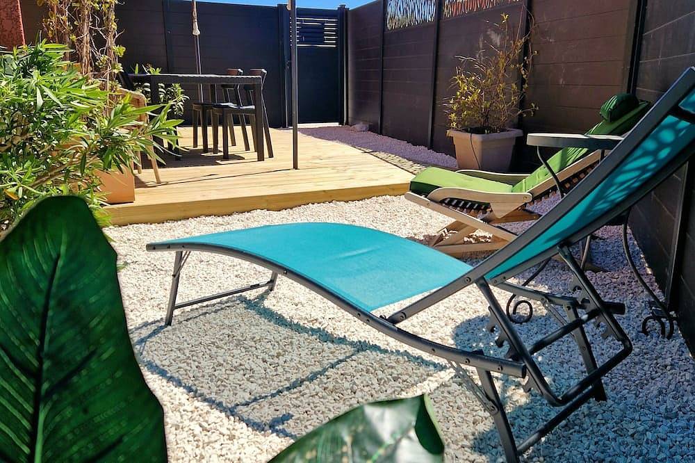 Ganze Wohnung, Bord de Mer Avec Jardin, Studio Côte D'azur in La Capte, Hyeres