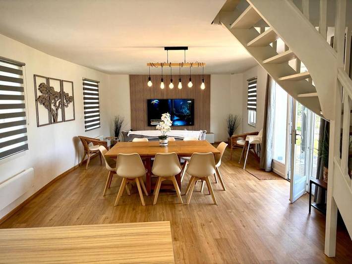 Maison de vacances pour 10 personnes, avec vue et terrasse, animaux acceptés