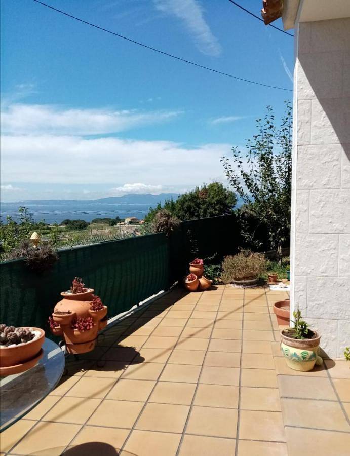 Casa de férias para 4 pessoas, com vista e varanda em O Grove