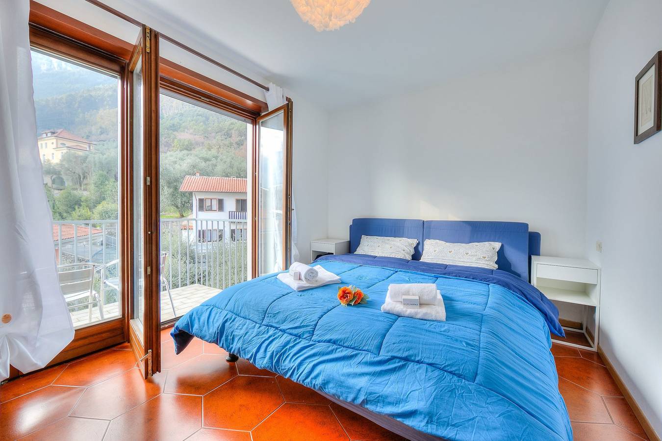 Ganze Wohnung, Ferienwohnung für 4 Personen mit Balkon in Riva del Garda, Gardasee-Berge