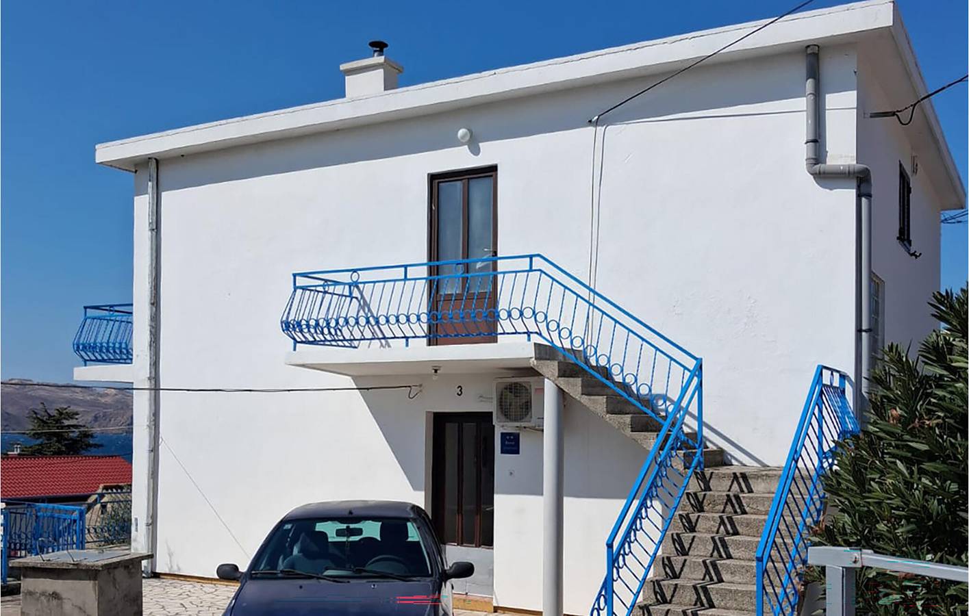 Ganze Ferienwohnung, Urlaub am Meer: Gemütliches Apartment mit einem Schlafzimmer in Karlobag und Meerblick in Karlobag, Naturpark Velebit