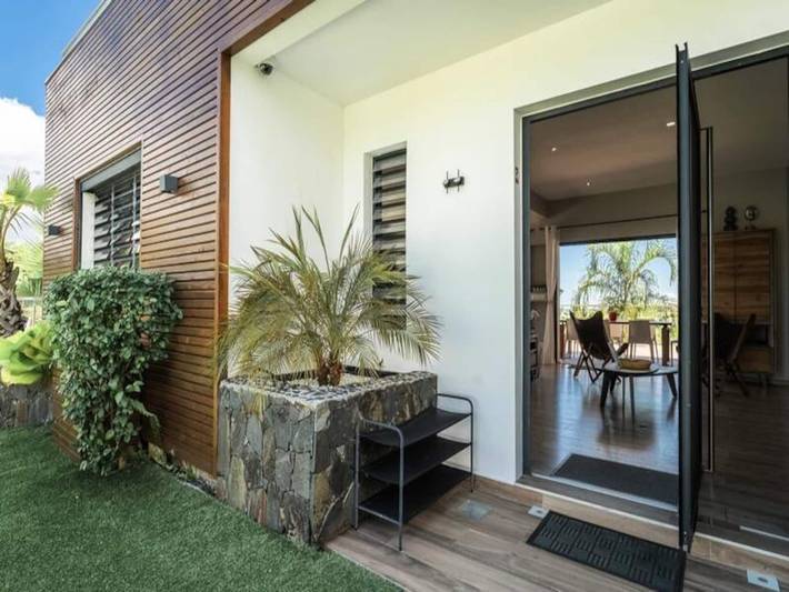 Gîte pour 6 personnes, avec terrasse ainsi que piscine et jardin à Goyave (Guadeloupe) - 4