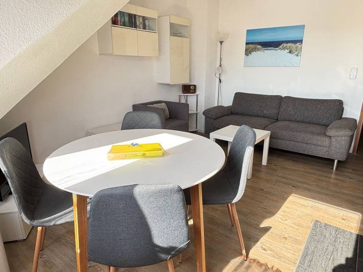 Ferienwohnung mit Meerblick für 4 Personen auf Norderney