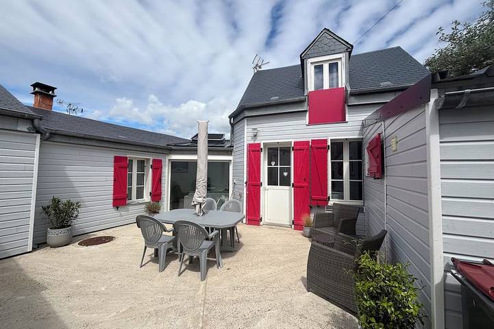 Maison de vacances pour 6 personnes, avec jardin