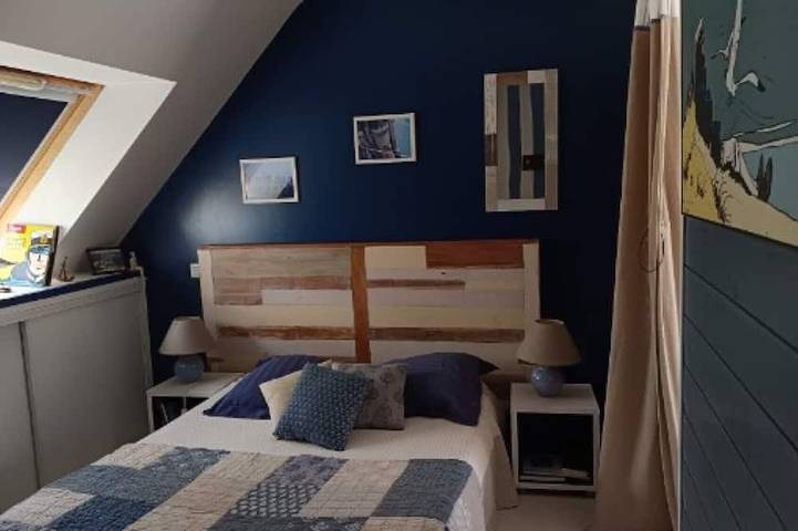 Chambre d’hôte pour 3 personnes, avec Jardin à Séné