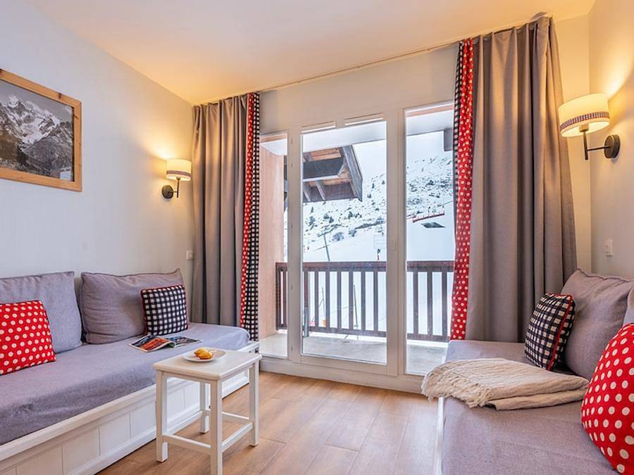 Pierre & Vacances Résidence Le Thabor - Piso 4 personas - 1 habitación - Vista a la montaña in Valmeinier, Región de Saint-Jean-de-Maurienne