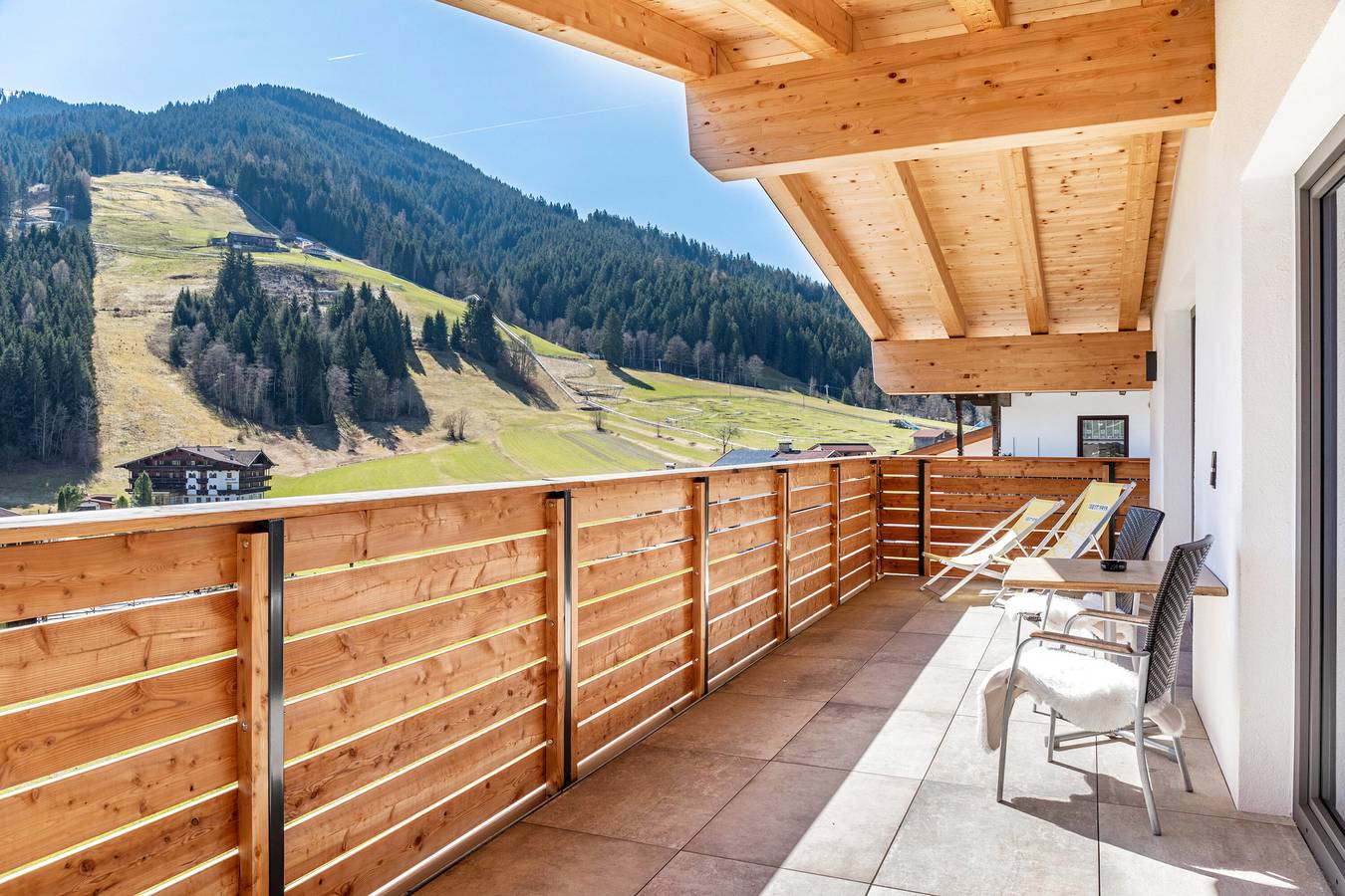 Chalet 'Tirolee Marchegg -' mit Bergblick, gemeinsamer Terrasse und Wlan in Wildschönau, Kitzbüheler Alpen